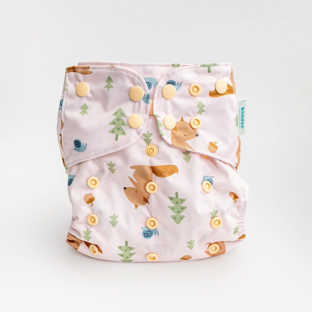 Subtle Squirels - Modern - Cloth - Diapers - Pocket Diaper - Kinder Cloth Diaper Co. - Pittsburgh - Based - Small - Business - Woman - Owned