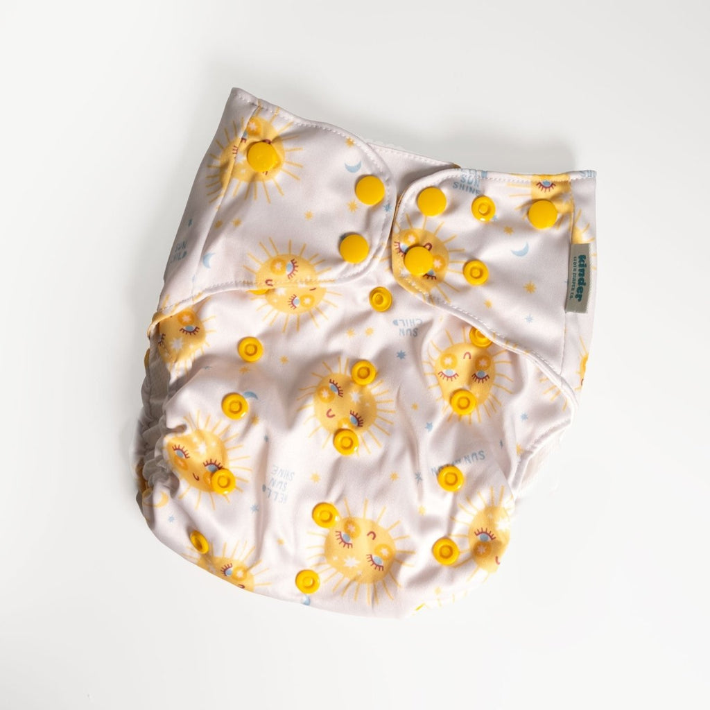Sun Child - Modern - Cloth - Diapers - Swim Diaper - Kinder Cloth Diaper Co. - Pittsburgh - Based - Small - Business - Woman - Owned
