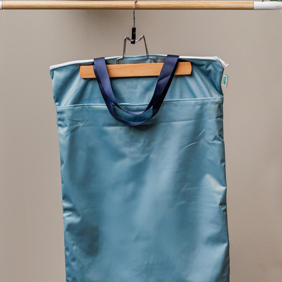 Teal - Modern - Cloth - Diapers - Wet Bag - Kinder Cloth Diaper Co. - Pittsburgh - Based - Small - Business - Woman - Owned