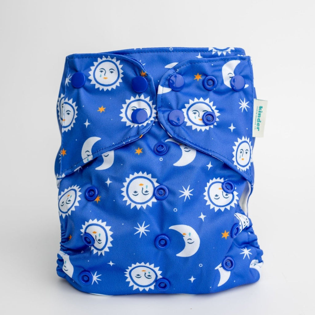 Teary Eyed - Modern - Cloth - Diapers - Pocket Diaper - Kinder Cloth Diaper Co. - Pittsburgh - Based - Small - Business - Woman - Owned