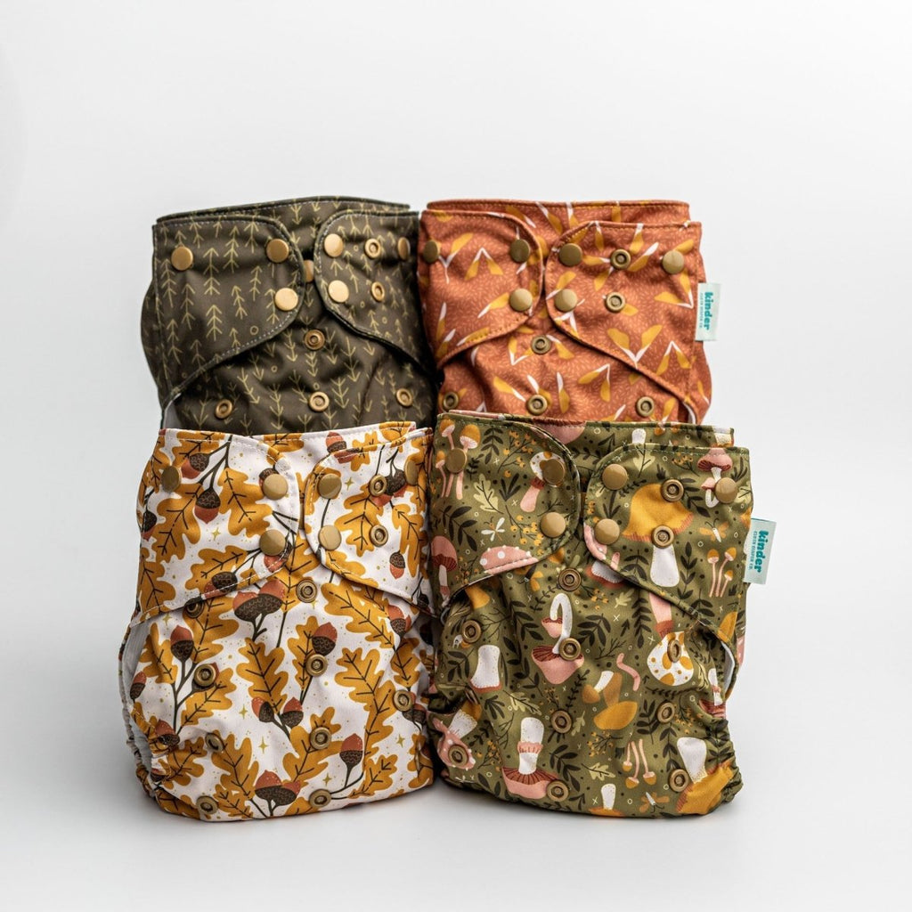 Nature: Essentials Pocket Cloth Diaper with Athletic Wicking Jersey, Grows with your Baby - Kinder Cloth Diaper Co. - 29 - 02 - 05 - modern reusable cloth diapers and more for birth to potty training - Pittsburgh Based Small Business