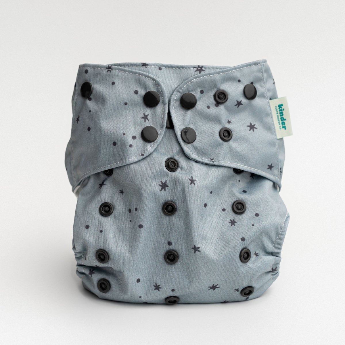 Space and Sky: Essentials Pocket Cloth Diaper with Athletic Wicking Jersey, Grows with your Baby - Kinder Cloth Diaper Co. - 27 - 06 - 05 - modern reusable cloth diapers and more for birth to potty training - Pittsburgh Based Small Business