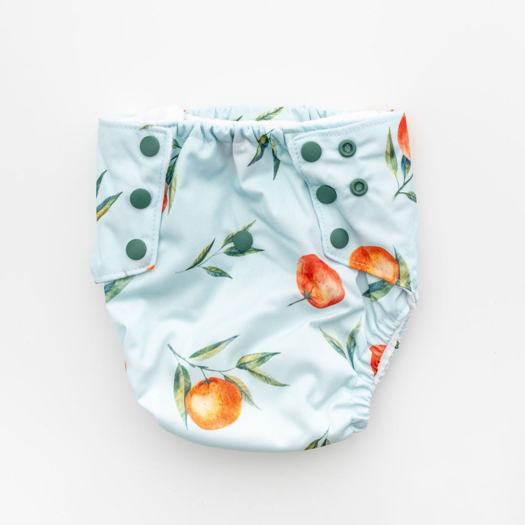 Tiny Veggies - Modern - Cloth - Diapers - Training Pant - Kinder Cloth Diaper Co. - Pittsburgh - Based - Small - Business - Woman - Owned