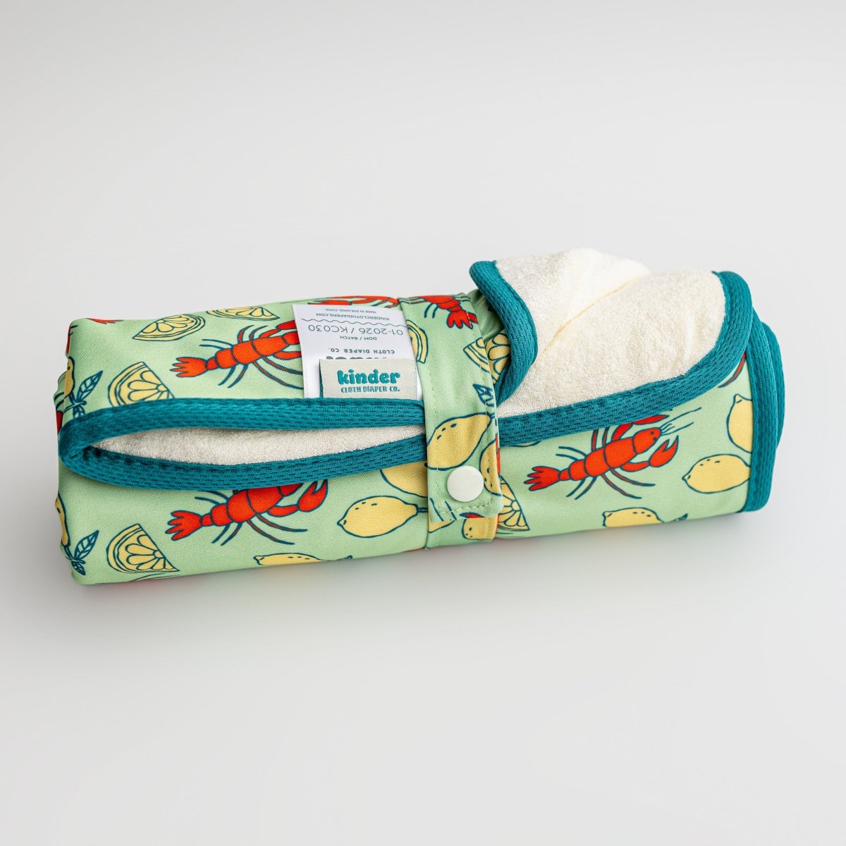 Toadstool at Dusk - Modern - Cloth - Diapers - Change Mat - Kinder Cloth Diaper Co. - Pittsburgh - Based - Small - Business - Woman - Owned