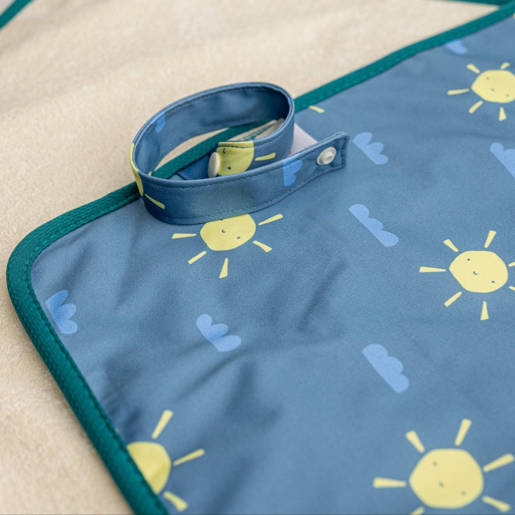 Toadstool at Dusk - Modern - Cloth - Diapers - Change Mat - Kinder Cloth Diaper Co. - Pittsburgh - Based - Small - Business - Woman - Owned