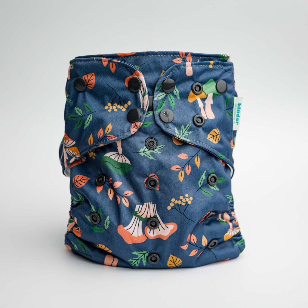 Nature: Essentials Pocket Cloth Diaper with Athletic Wicking Jersey, Grows with your Baby - Kinder Cloth Diaper Co. - 27 - 05 - 05 - modern reusable cloth diapers and more for birth to potty training - Pittsburgh Based Small Business