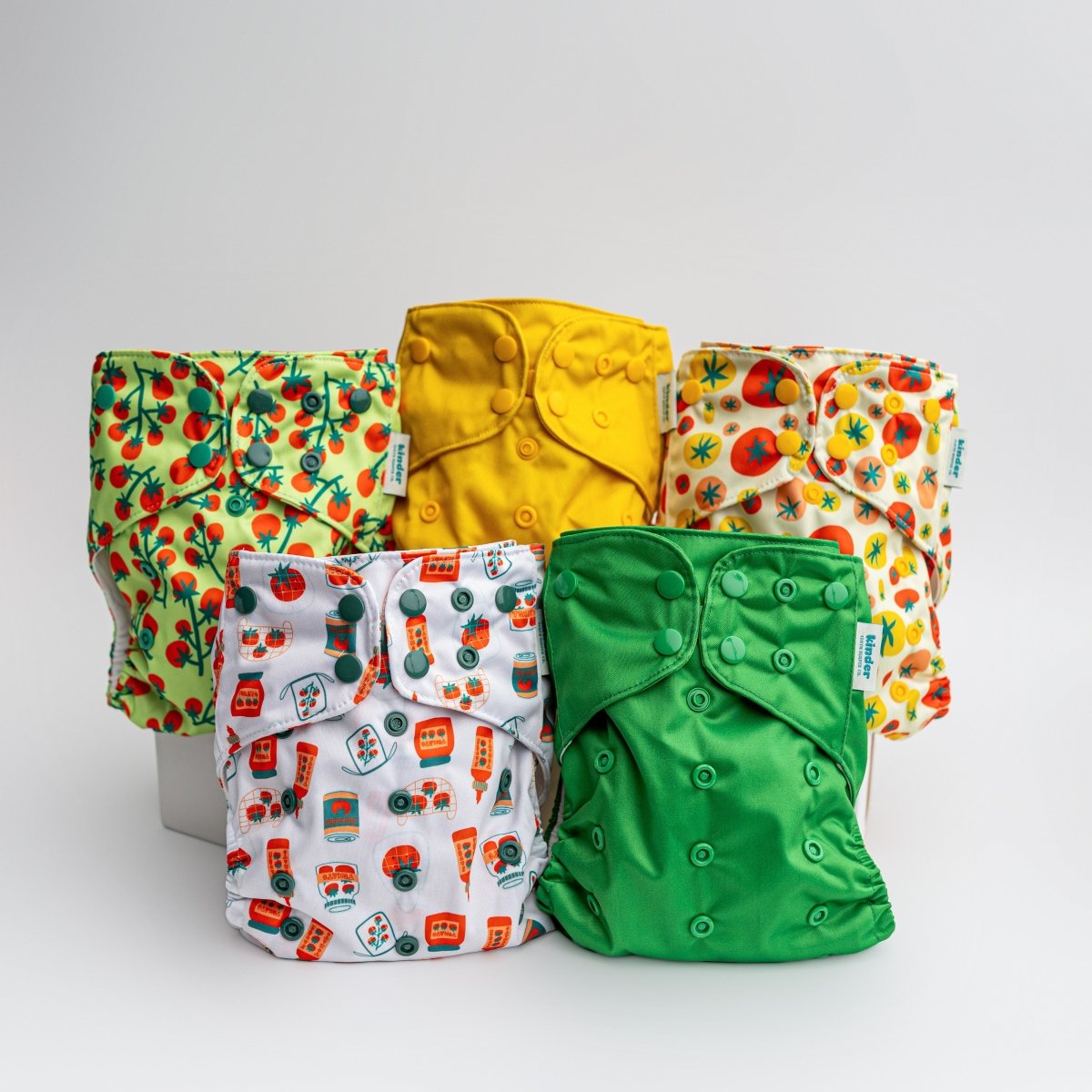 Tom and To - Modern - Cloth - Diapers - Pocket Diaper - Kinder Cloth Diaper Co. - Pittsburgh - Based - Small - Business - Woman - Owned