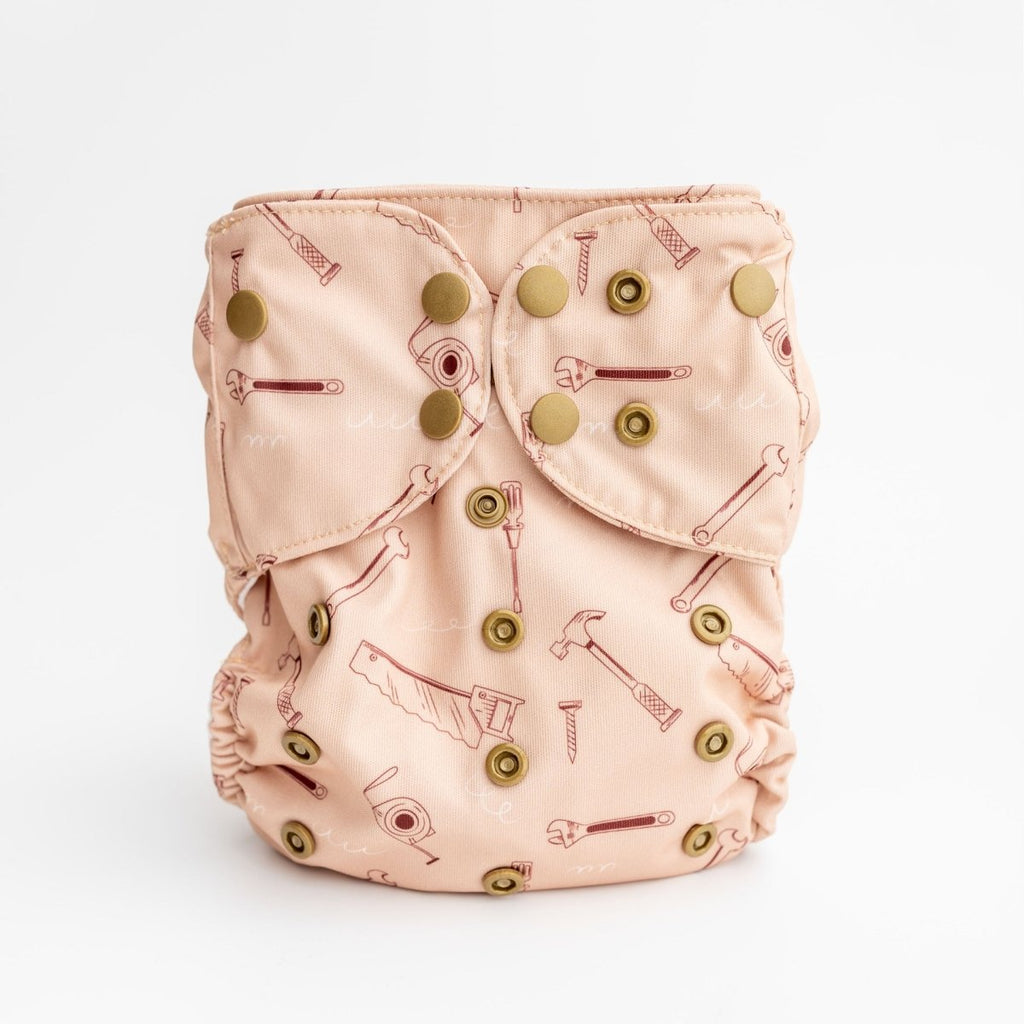 Tool Cabinet - Modern - Cloth - Diapers - Luxe Pocket Diaper - Kinder Cloth Diaper Co. - Pittsburgh - Based - Small - Business - Woman - Owned