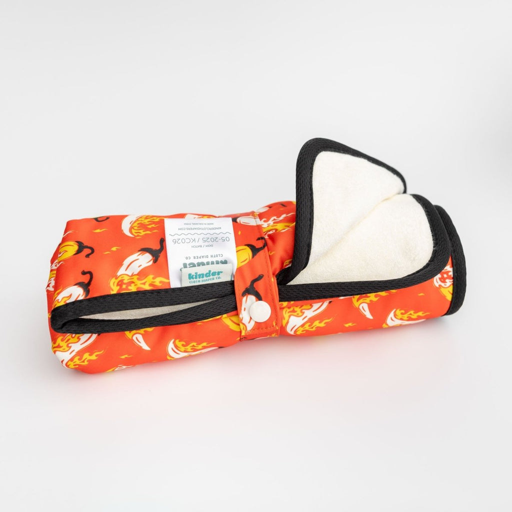Tractor Time - Modern - Cloth - Diapers - Change Mat - Kinder Cloth Diaper Co. - Pittsburgh - Based - Small - Business - Woman - Owned