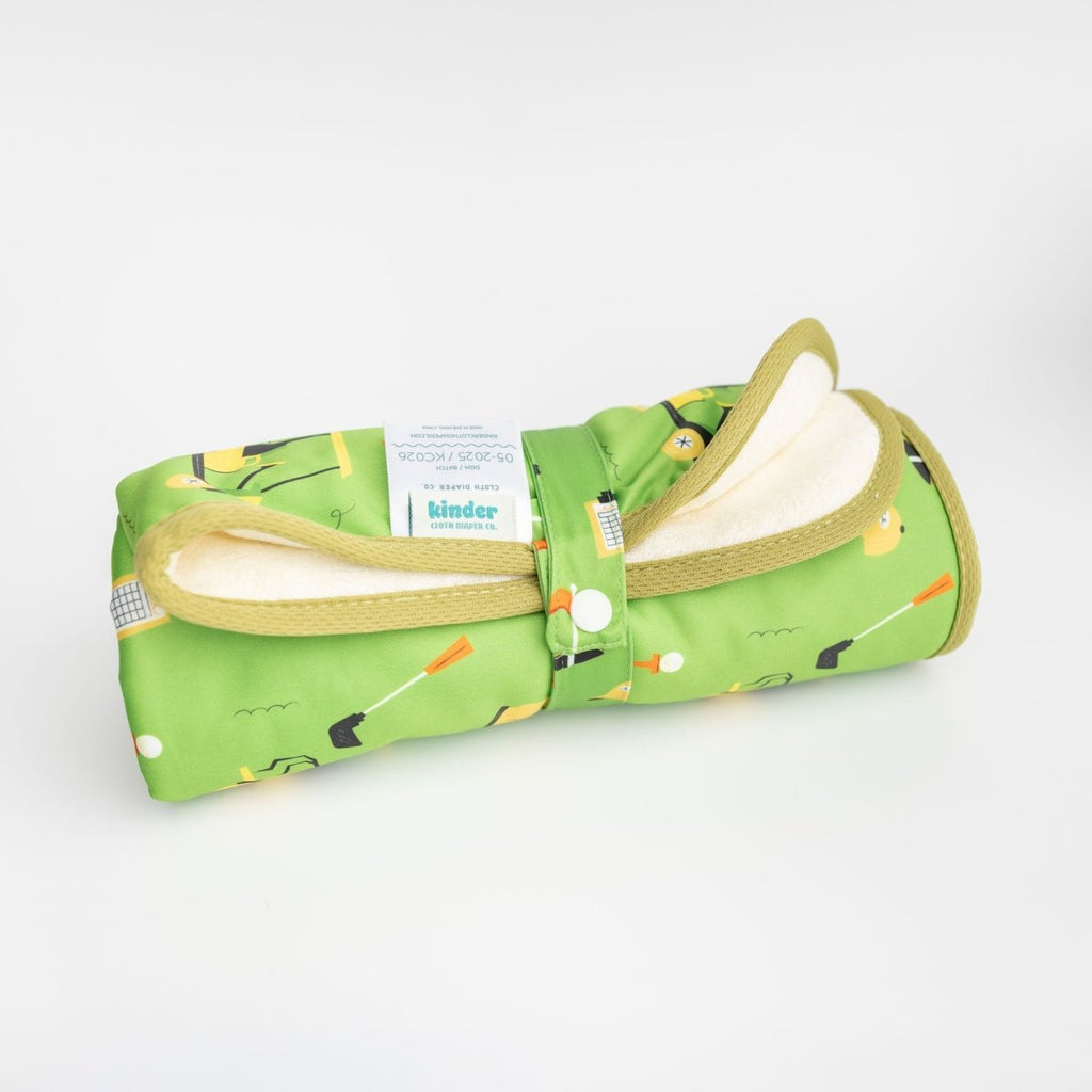 Tractor Time - Modern - Cloth - Diapers - Change Mat - Kinder Cloth Diaper Co. - Pittsburgh - Based - Small - Business - Woman - Owned