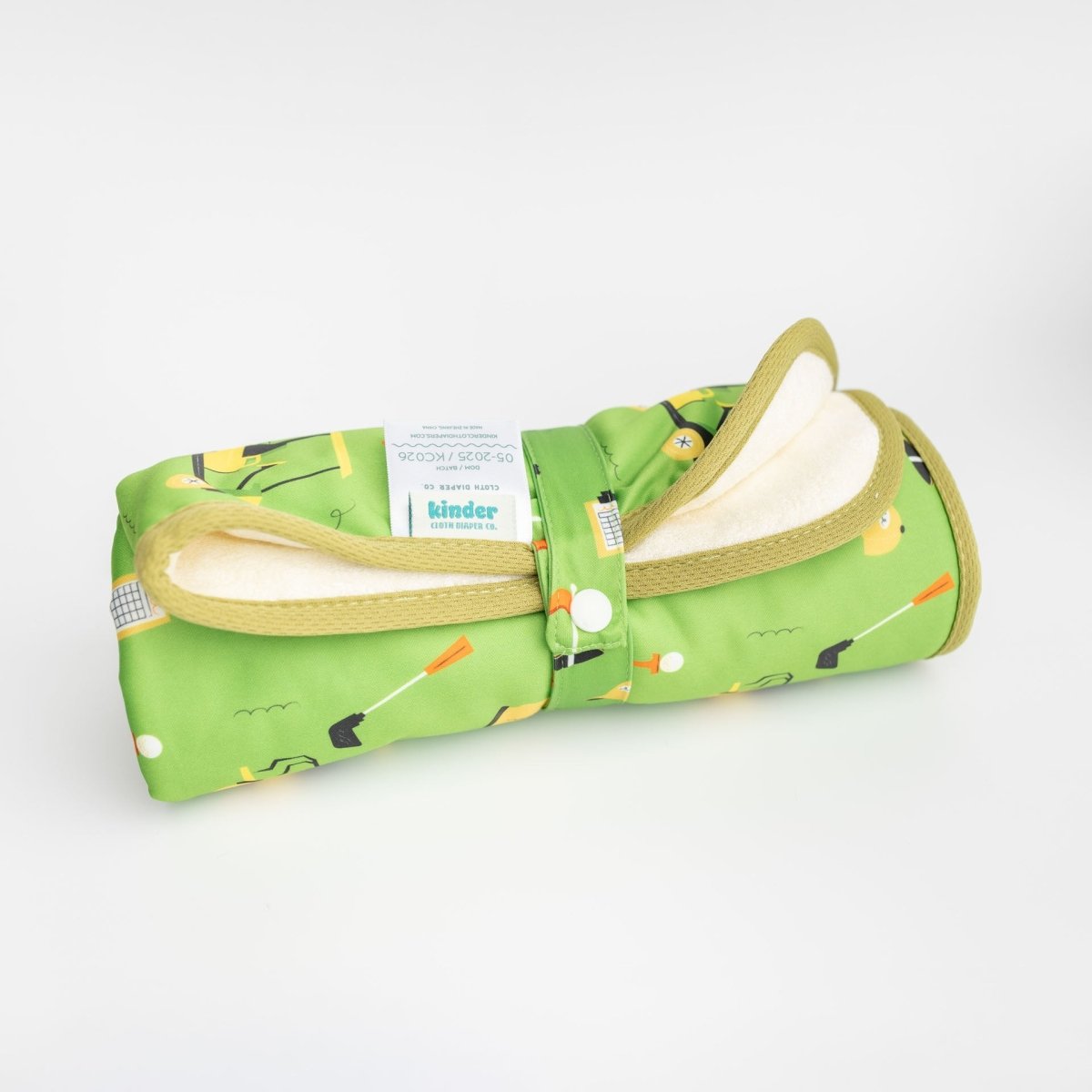 Tractor Time - Modern - Cloth - Diapers - Change Mat - Kinder Cloth Diaper Co. - Pittsburgh - Based - Small - Business - Woman - Owned