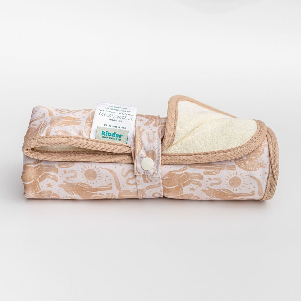 Tractor Time - Modern - Cloth - Diapers - Change Mat - Kinder Cloth Diaper Co. - Pittsburgh - Based - Small - Business - Woman - Owned