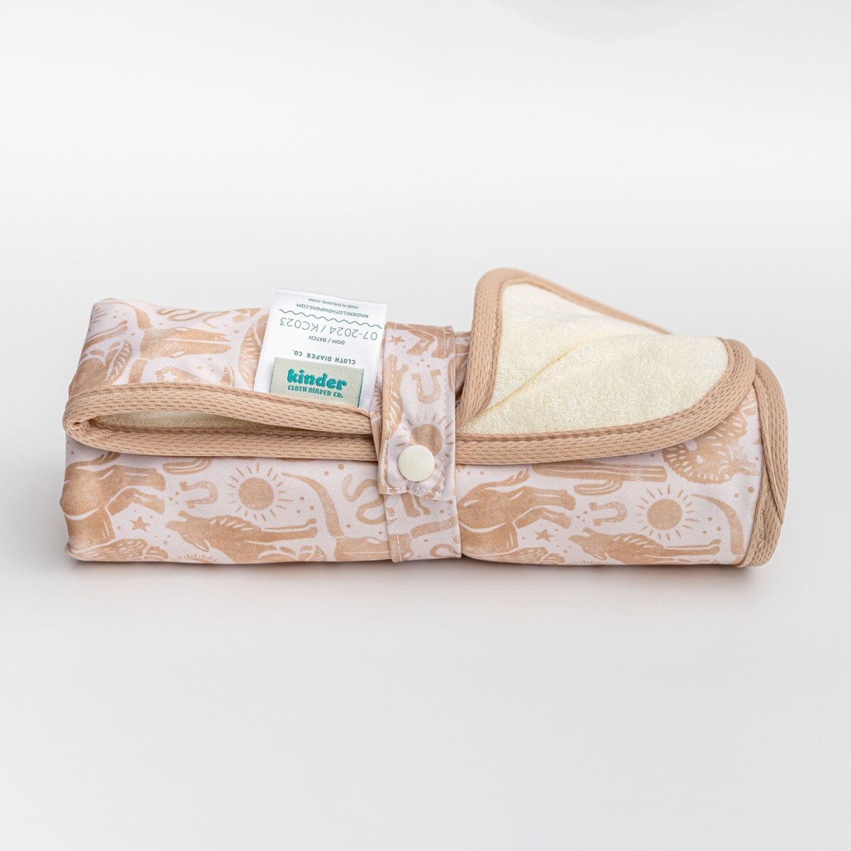 Tractor Time - Modern - Cloth - Diapers - Change Mat - Kinder Cloth Diaper Co. - Pittsburgh - Based - Small - Business - Woman - Owned