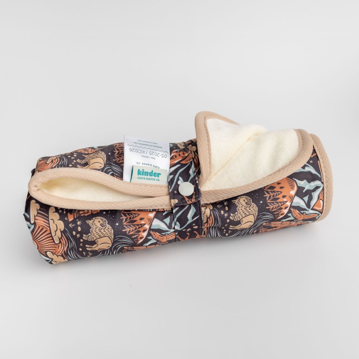 Tractor Time - Modern - Cloth - Diapers - Change Mat - Kinder Cloth Diaper Co. - Pittsburgh - Based - Small - Business - Woman - Owned