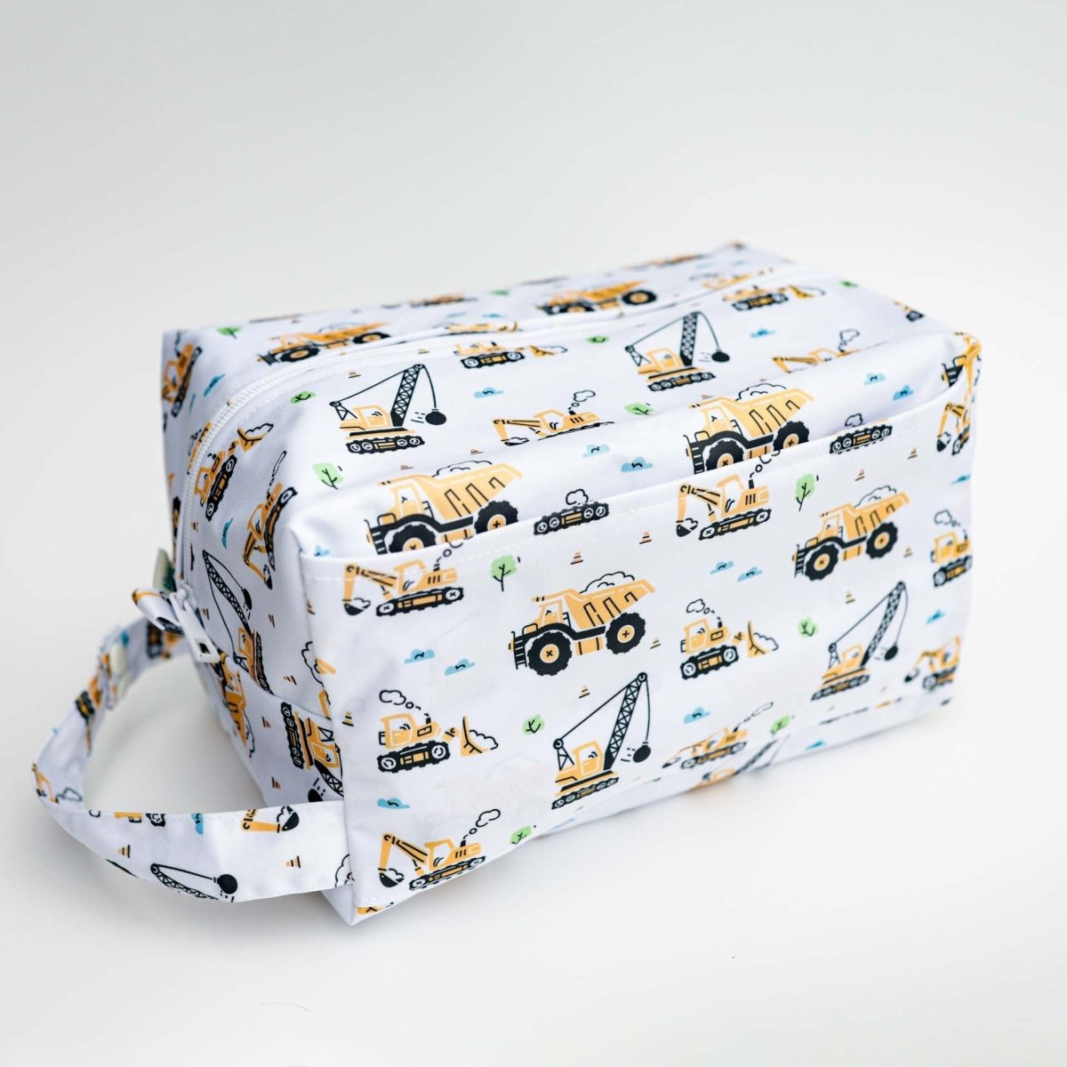 Reversible Storage Travel Cube Diaper Pod with Exterior Storage Pocket - Kinder Cloth Diaper Co. - 06 - 04 - 01 - modern reusable cloth diapers and more for birth to potty training - Pittsburgh Based Small Business