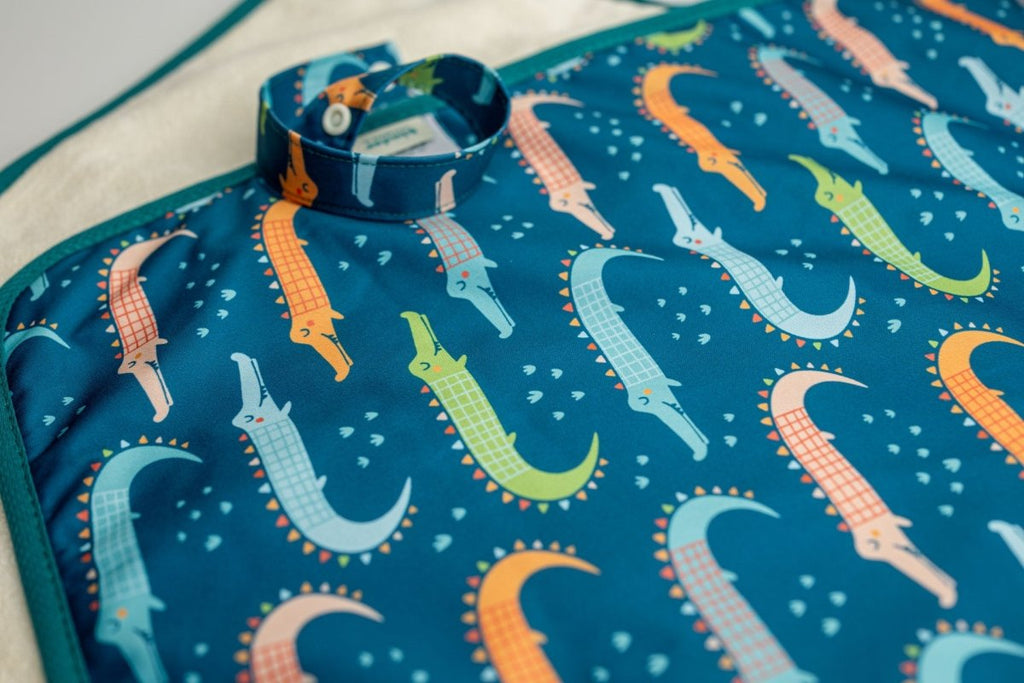 Trucks and Toots - Modern - Cloth - Diapers - Change Mat - Kinder Cloth Diaper Co. - Pittsburgh - Based - Small - Business - Woman - Owned