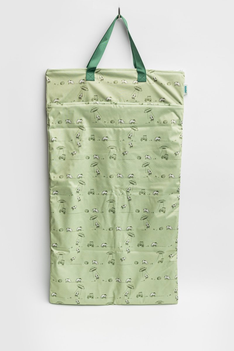 UF - Cows - Modern - Cloth - Diapers - Wet Bag - Kinder Cloth Diaper Co. - Pittsburgh - Based - Small - Business - Woman - Owned