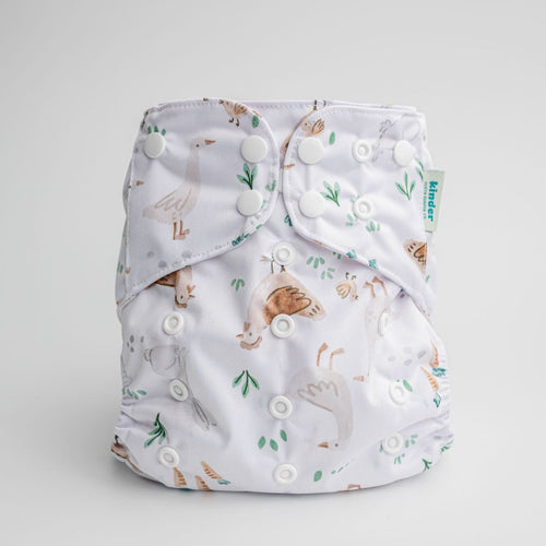 Waddle and Hop - Modern - Cloth - Diapers - Pocket Diaper - Kinder Cloth Diaper Co. - Pittsburgh - Based - Small - Business - Woman - Owned