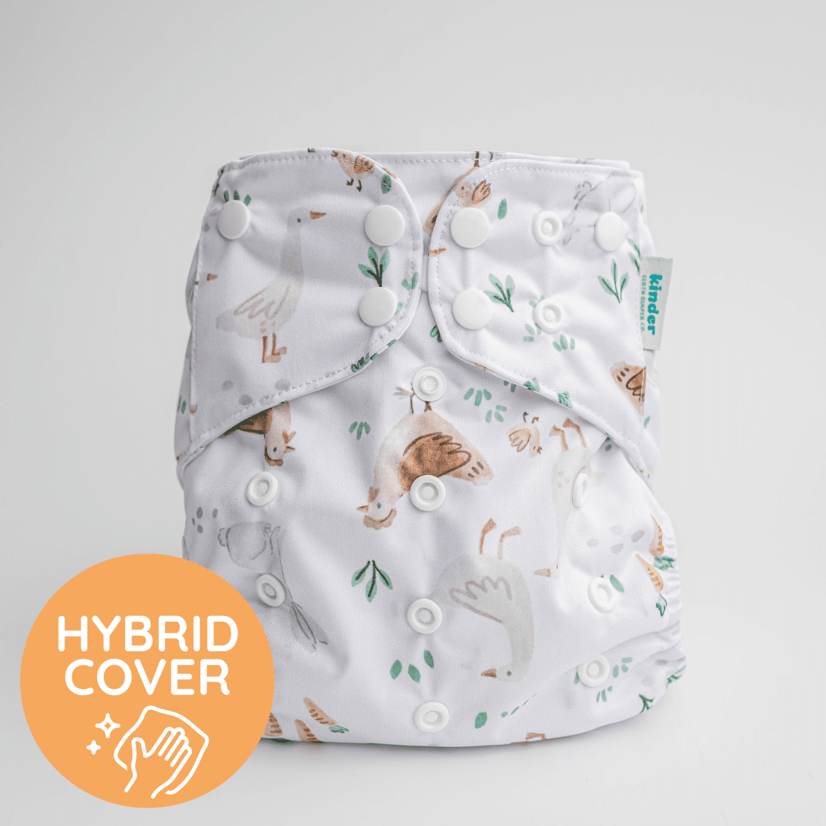 Waddles and Hops - Modern - Cloth - Diapers - Diaper Cover - Kinder Cloth Diaper Co. - Pittsburgh - Based - Small - Business - Woman - Owned