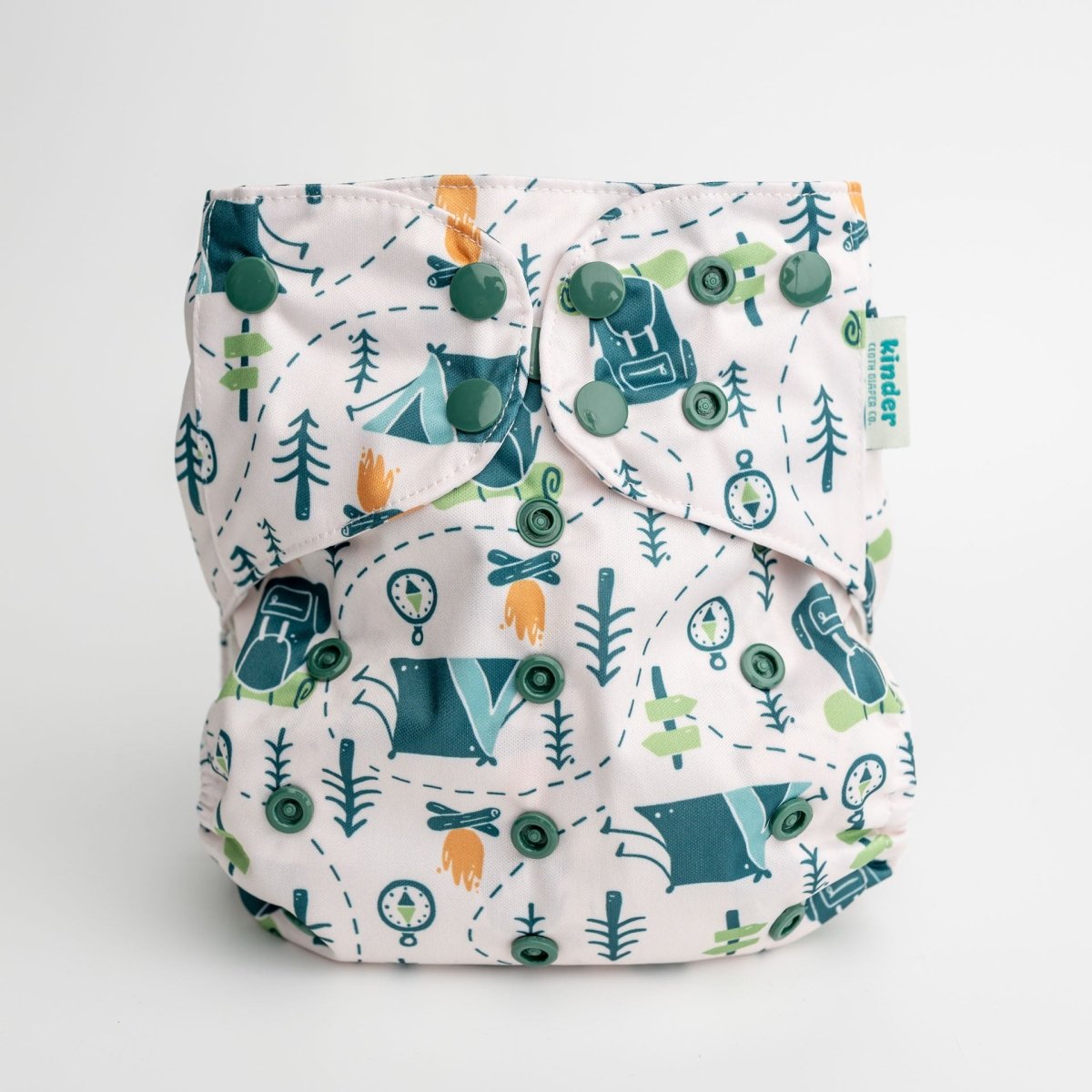 Wander Wisely - Modern - Cloth - Diapers - Pocket Diaper - Kinder Cloth Diaper Co. - Pittsburgh - Based - Small - Business - Woman - Owned