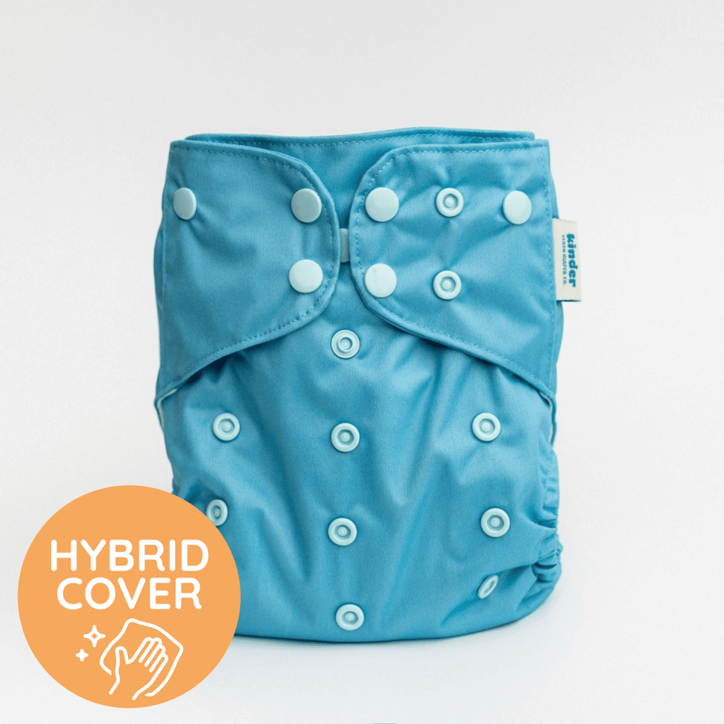 Waterfall - Modern - Cloth - Diapers - Diaper Cover - Kinder Cloth Diaper Co. - Pittsburgh - Based - Small - Business - Woman - Owned
