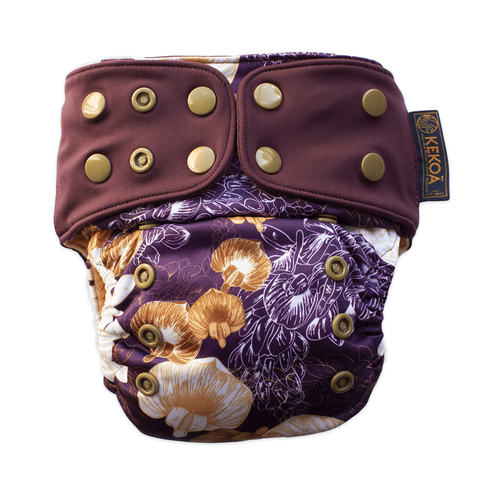 Weeping Bloom - Modern - Cloth - Diapers - Cloth Diaper - Kinder Cloth Diaper Co. - Pittsburgh - Based - Small - Business - Woman - Owned