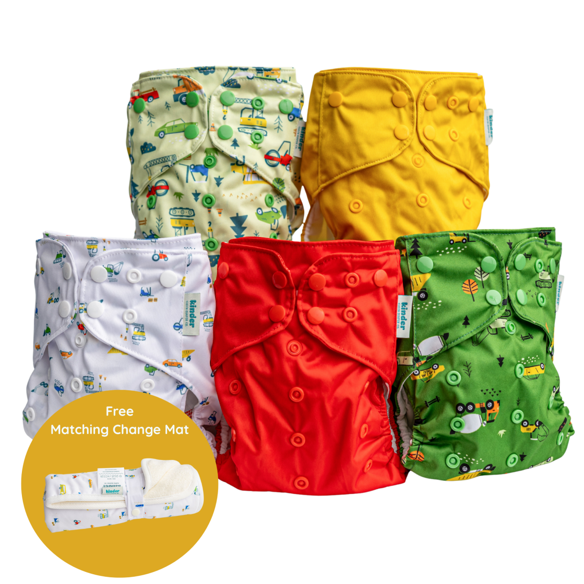 - Modern - Cloth - Diapers - Kinder Cloth Diaper Co. - Pittsburgh - Based - Small - Business - Woman - Owned