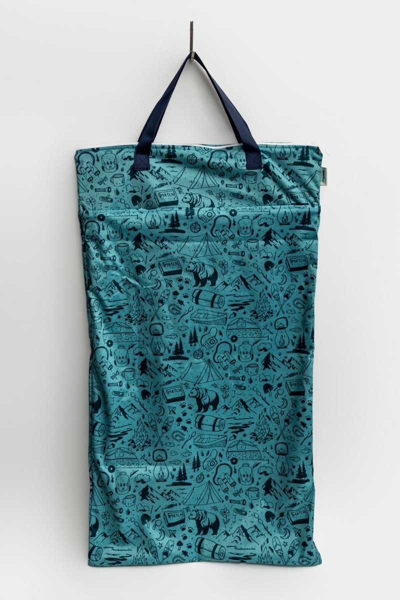 Wilderness Wonder - Modern - Cloth - Diapers - Wet Bag - Kinder Cloth Diaper Co. - Pittsburgh - Based - Small - Business - Woman - Owned