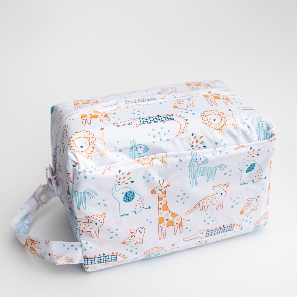 Zoo Friends - Modern - Cloth - Diapers - Diaper Pod - Kinder Cloth Diaper Co. - Pittsburgh - Based - Small - Business - Woman - Owned