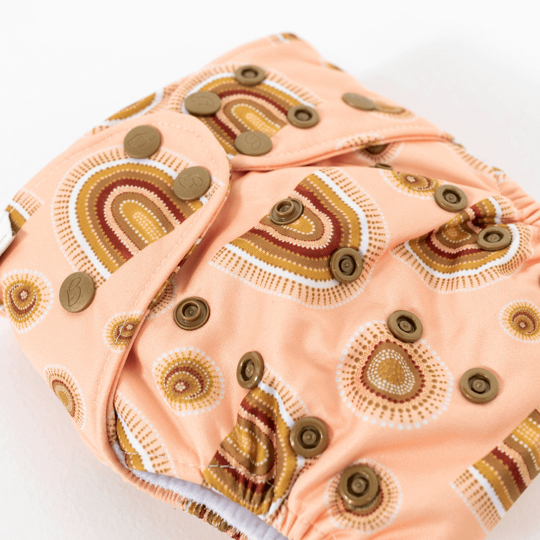 Bare and Boho: One Size AI2 Cloth Nappy with Bamboo Inserts