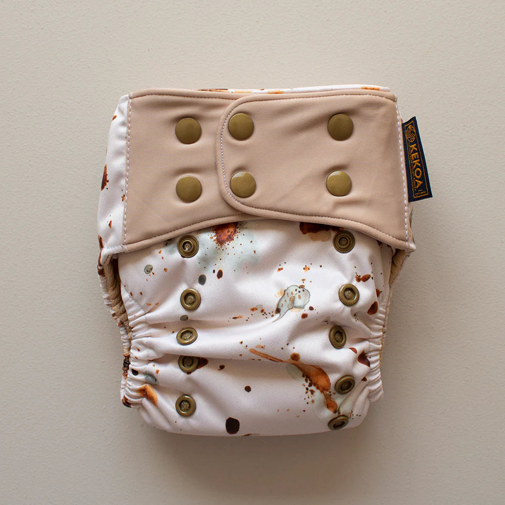 Kekoa: Premium Hybrid One Size Nappy 6-42 pounds