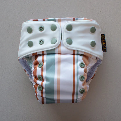 Kekoa: Premium Hybrid One Size Nappy 6-42 pounds