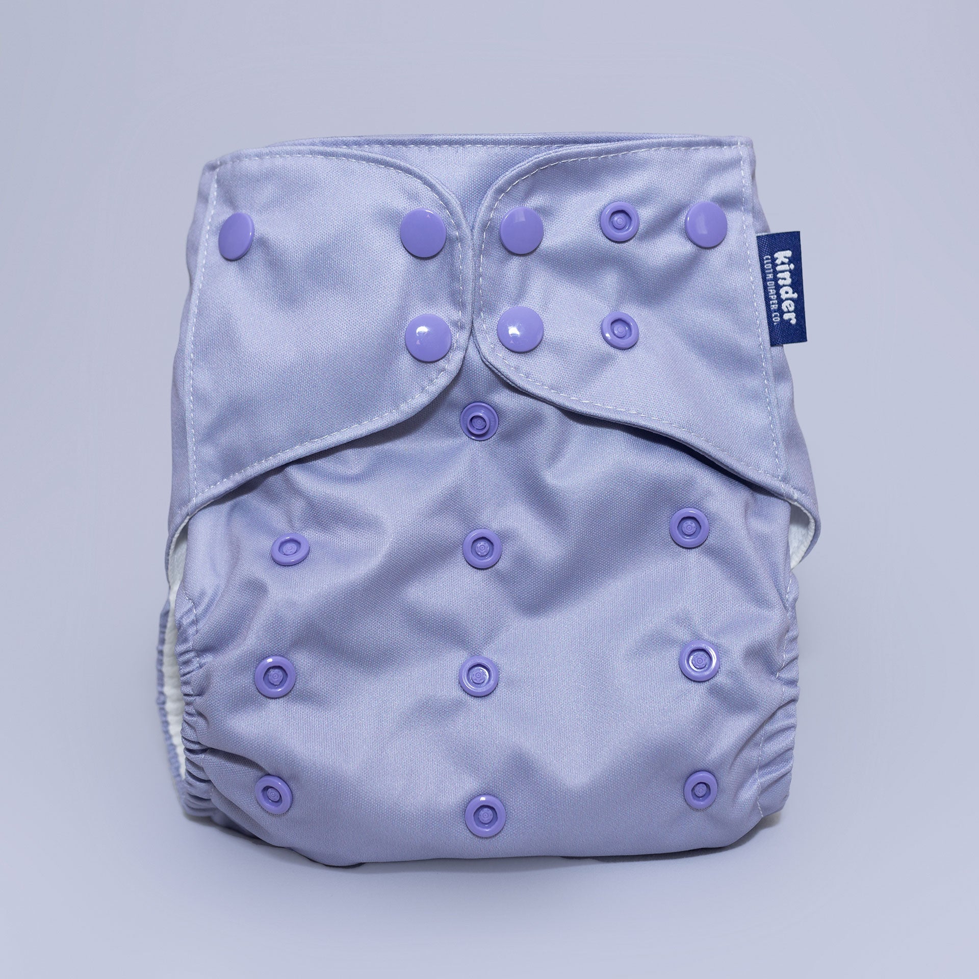 Modern Reusable Cloth Pocket Diaper Purple Wisteria Soft Boho LilacSolid Color AWJ Mesh Tummy Panel