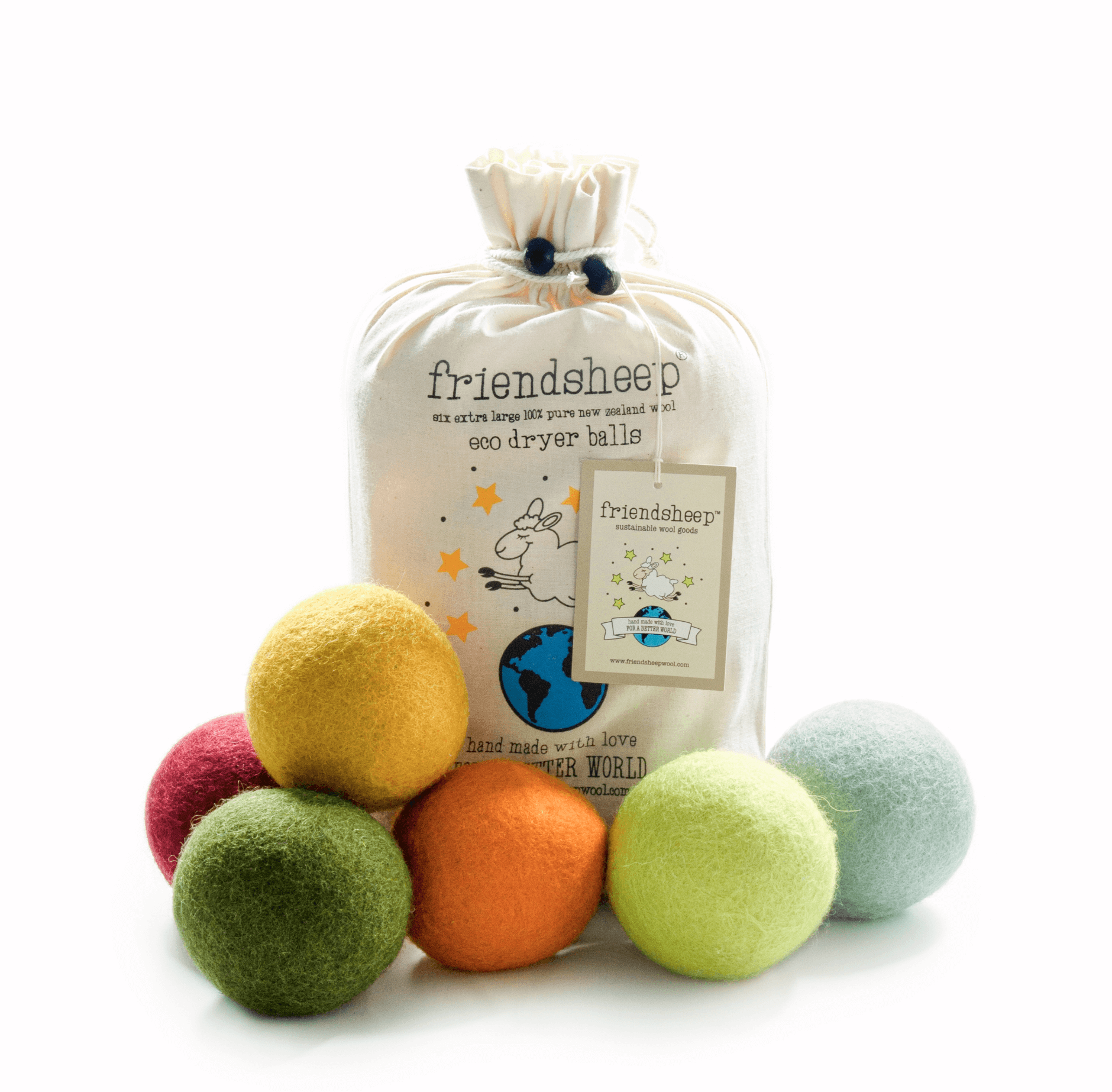 reusable eco friendly wool dryer balls cloth diaper safe