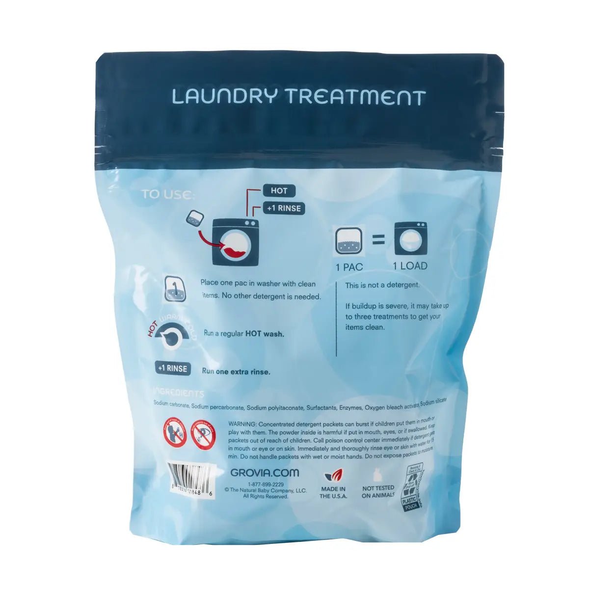 GroVia Mighty Bubbles Laundry Treatment - Kinder Cloth Diaper Co. - 31 - 04 - 04 - modern reusable cloth diapers and more for birth to potty training - Pittsburgh Based Small Business
