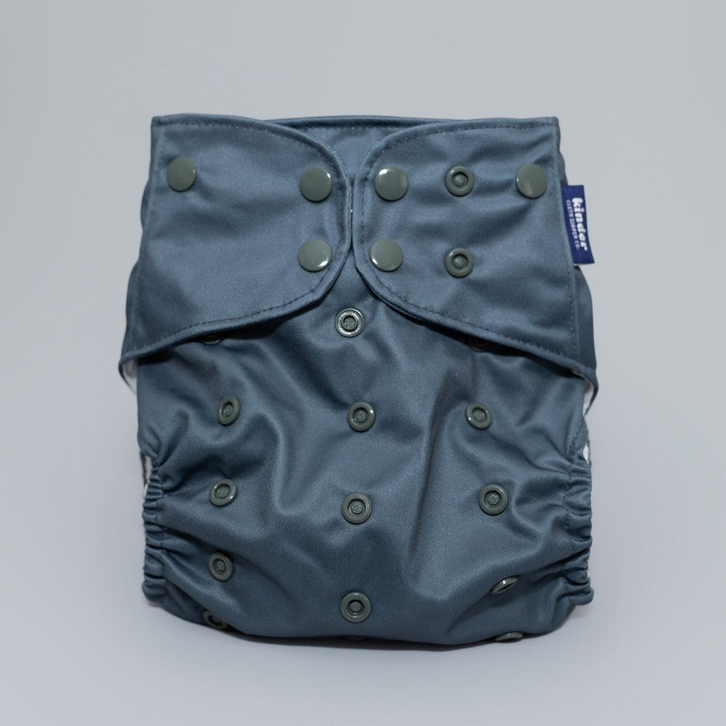 Solid Color: Essentials Pocket Cloth Diaper with Athletic Wicking Jersey, Grows with your Baby - Kinder Cloth Diaper Co. - 01 - 05 - 05 - modern reusable cloth diapers and more for birth to potty training - Pittsburgh Based Small Business
